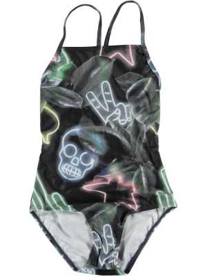 Molo Neda Swimsuit - Neon Signs