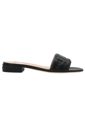 Fendi Signature Ff Motif Sandals