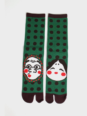 Tabi Socks, Okame-hyottoko (m/l)