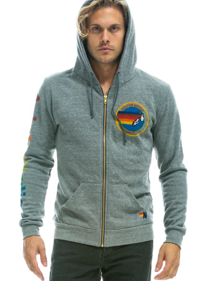 Aviator Nation Hoodie - Heather Grey