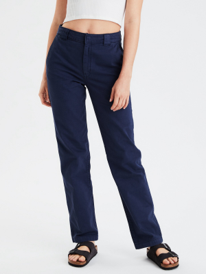 Ae High-waisted Workwear Pant