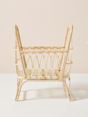 Wicker Doll Bassinet