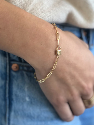 Jessa Lock Bracelet