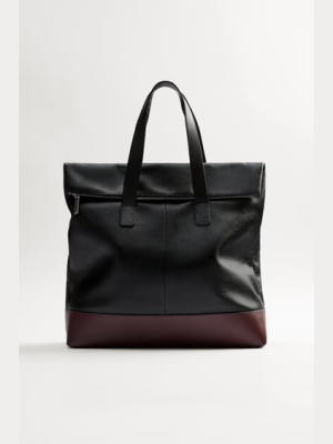 Soft Leather Shopper