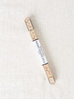 Wooden Folding Ruler