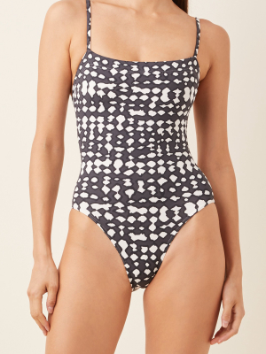 Aquarelle Printed One-piece Swimsuit