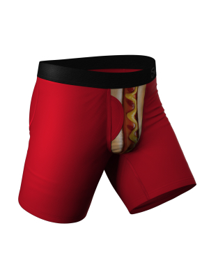 The Coney Islands | Hot Dog  Ball Hammock® Long Boxers