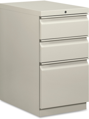 Basyx Mobile Pedestal File Box/box/file 15 X 20 X 28 Gray Hbmp2bq