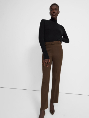 Straight Pant In Utility Wool