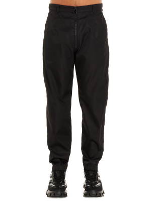 Prada Cropped Zip-up Trousers