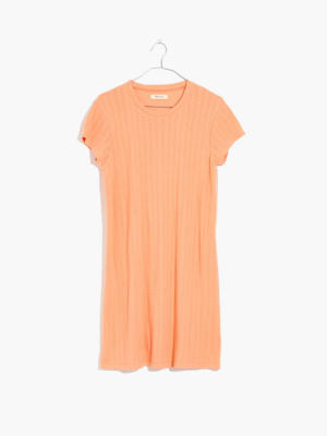 Pointelle Knit Sleep Dress