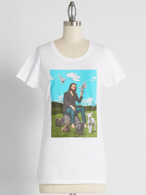 Cool, Calm Keanu Graphic Tee