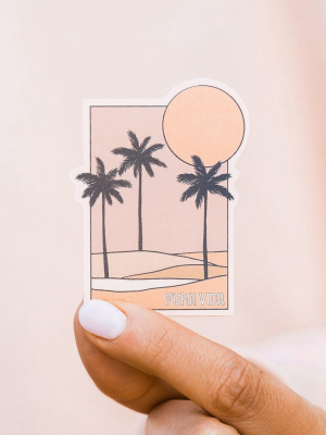 Desert Palms Sticker