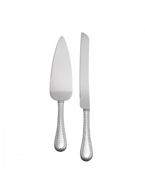 Grosgrain Cake Knife & Server