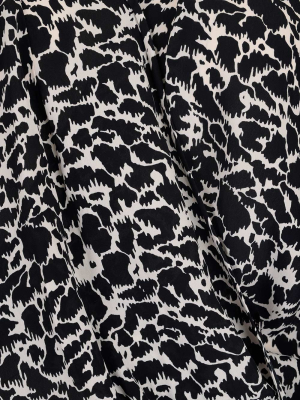 Isabel Marant Étoile Leopard Print V-neck Blouse