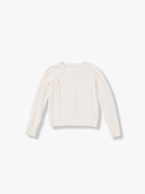 Girls Cable-knit Sweater (kids)