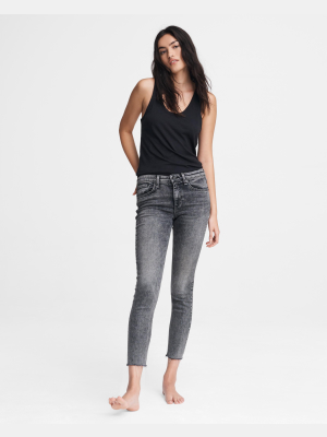 Cate Mid-rise Skinny - Black Sage