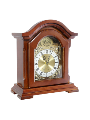 Clock Collection Redwood Mantel Clock With Chime