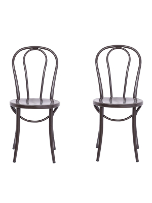 Set Of 2 Ellie Bistro Dining Chair - Ace Bayou