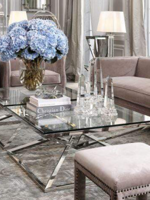 Eichholtz Connor Coffee Table - Silver