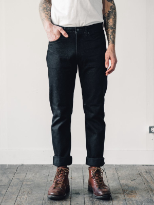 Orslow 107 Ivy Fit Denim, Black