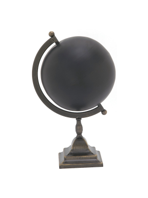 Traditional Brass Finish Globe (18") - Olivia & May