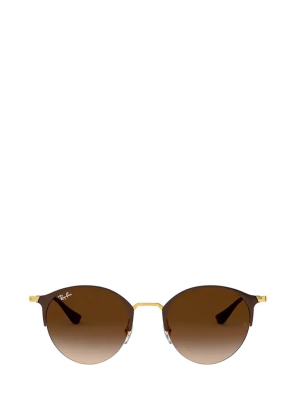 Ray-ban Rb3578 Round Frame Sunglasses