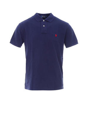 Polo Ralph Lauren Logo Embroidered Polo Shirt