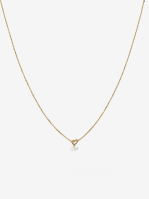 Knot Of Love Herkimer Diamond Necklace