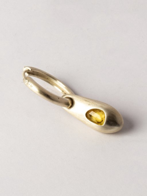 Chrysalis Earring (0.8 Ct, Yellow Sapphire, Ma+saf)