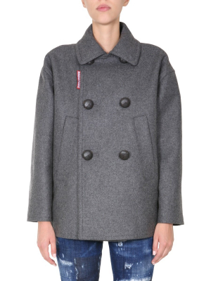 Dsquared2 Double Breasted Coat