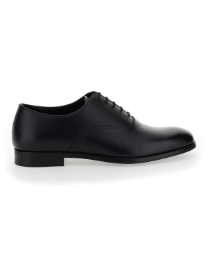 Prada Saffiano Oxford Shoes