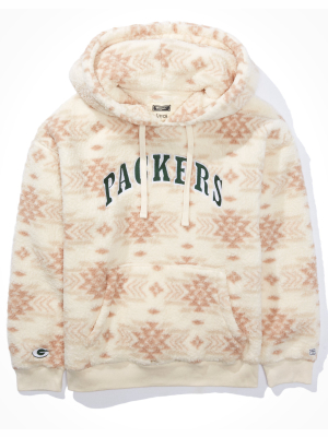 Tailgate Women's Green Bay Packers Cozy Sherpa Hoodie