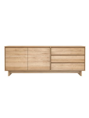 Wave 2-door With 3-drawer Sideboard