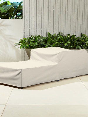 Caprice Waterproof Chaise Lounge Chair Cover