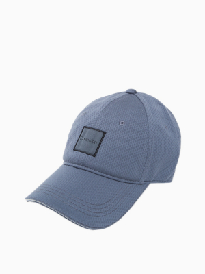 Textured Logo Patch Cap