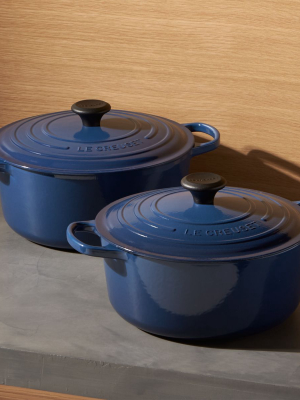 Le Creuset ® Signature Round Ink Dutch Ovens With Lid