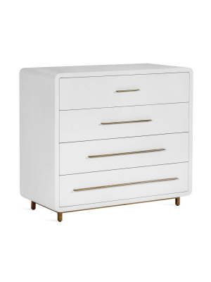 Interlude Home Alma Chest In White