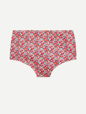 High-waisted Bikini Bottom In Liberty® Besty Ann Floral