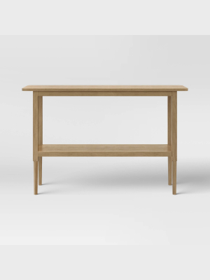 Gretna Narrow Console Table Natural - Threshold™