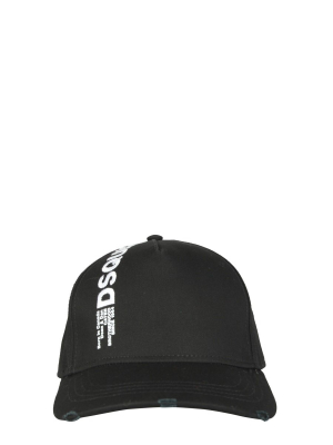 Dsquared2 Stripe Embroidered Baseball Cap