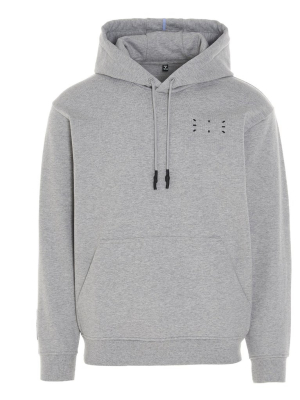 Mcq Alexander Mcqueen Logo Patch Drawstring Hoodie