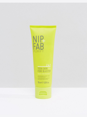 Nip+fab Teen Skin Fix 2-in-1 Scrub & Mask Pore Blaster