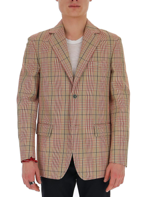 Marni Checked Single Breasted Jacket