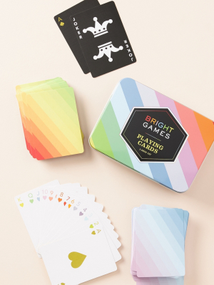 Rainbow Playing Cards Set