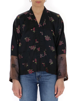 Comme Des Garçons Comme Des Garçons Allover Floral Embroidery Jumper