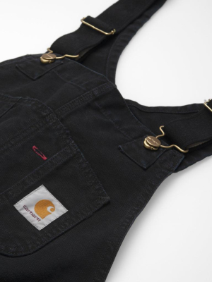 Bib Overall | Black (aged Canvas)