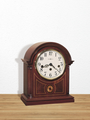 Howard Miller 613180 Howard Miller Barrister Mantel Clock 613180 Copley Mahogany