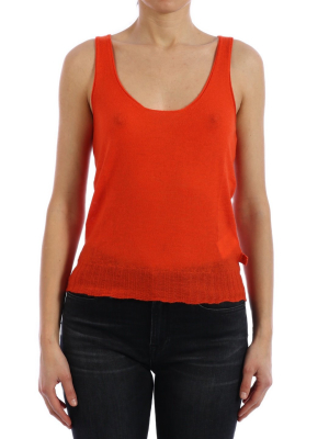 Bottega Veneta Scoop Neck Tank Top