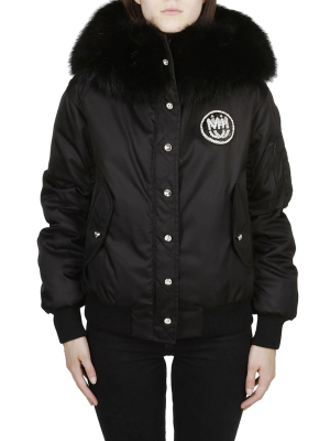 Miu Miu Fur Puffer Jacket